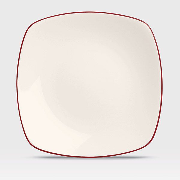 Colorwave Raspberry Salad Plate, Square, 8.25inch.