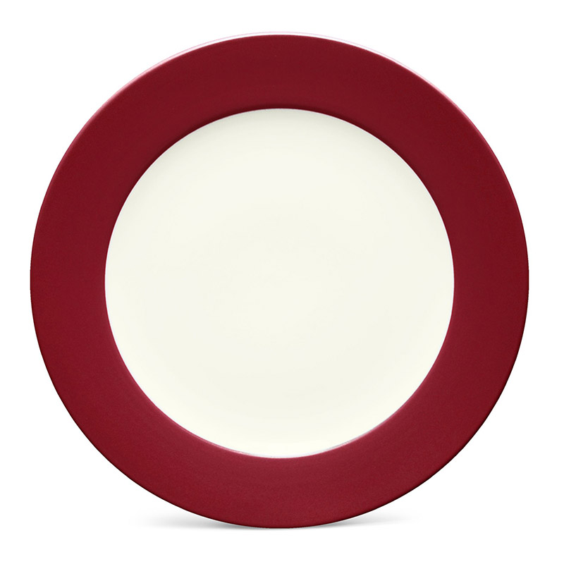 Colorwave Raspberry Salad Plate, Rim