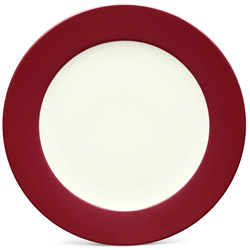 A photo of Colorwave Raspberry Dinner Plate, Rim