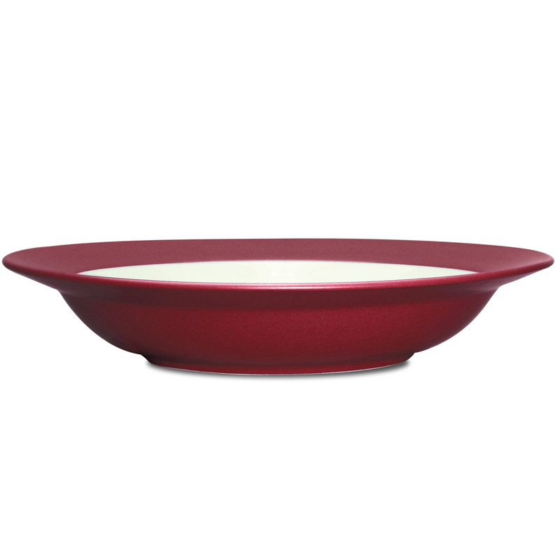 Colorwave Raspberry Pasta/Rim Soup Bowl, 8.5 