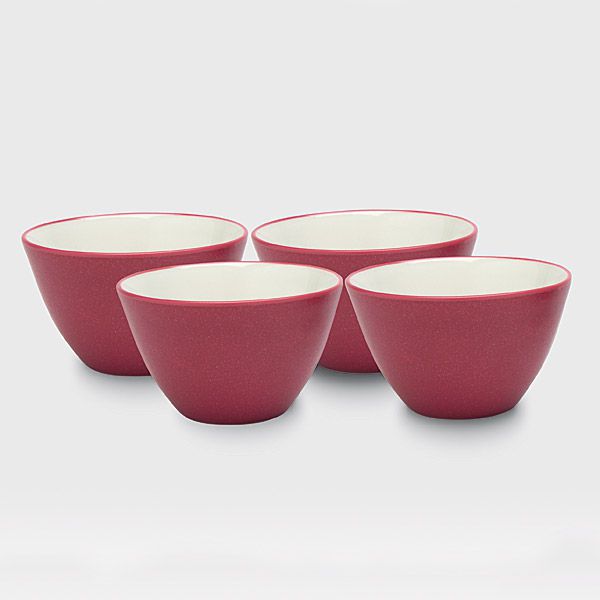 Colorwave Raspberry Mini Bowls, Set of 4