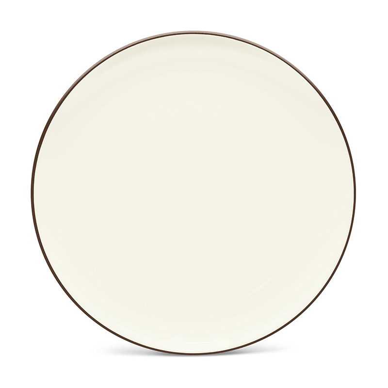 Colorwave Chocolate Salad Plate, Coupe