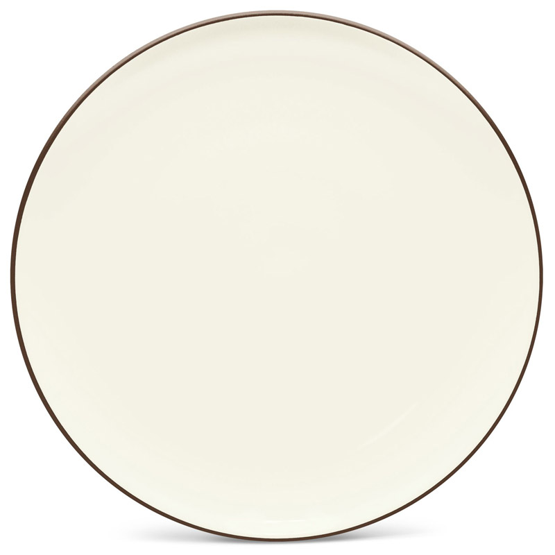 Colorwave Chocolate Dinner Plate, Coupe