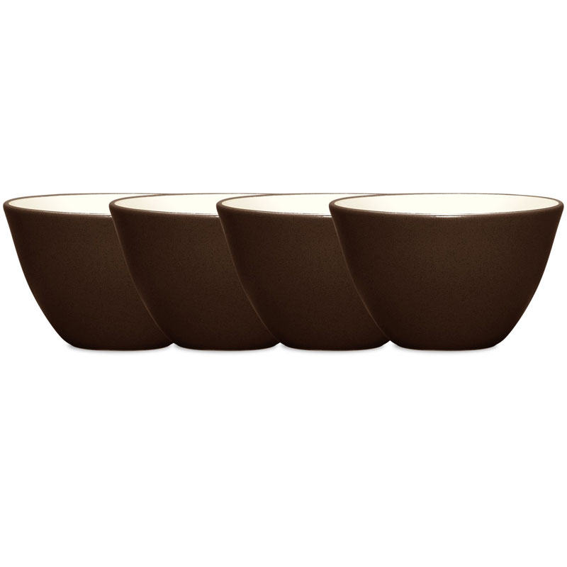 Colorwave Chocolate Mini Bowls, Set of 4