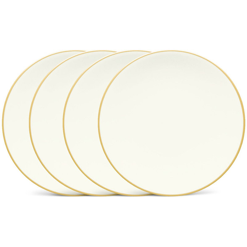 Colorwave Mustard Mini Plates, Set of 4