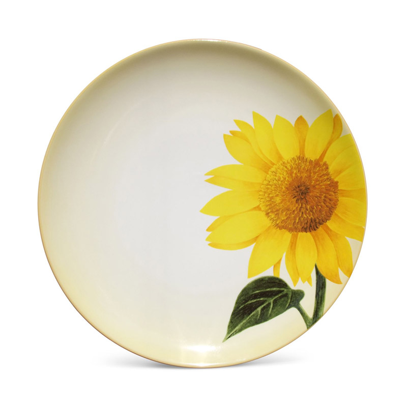 Floral Accent Plate, 8.25in.