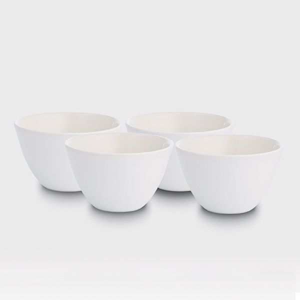 Colorwave White Mini Bowl, Set of 4