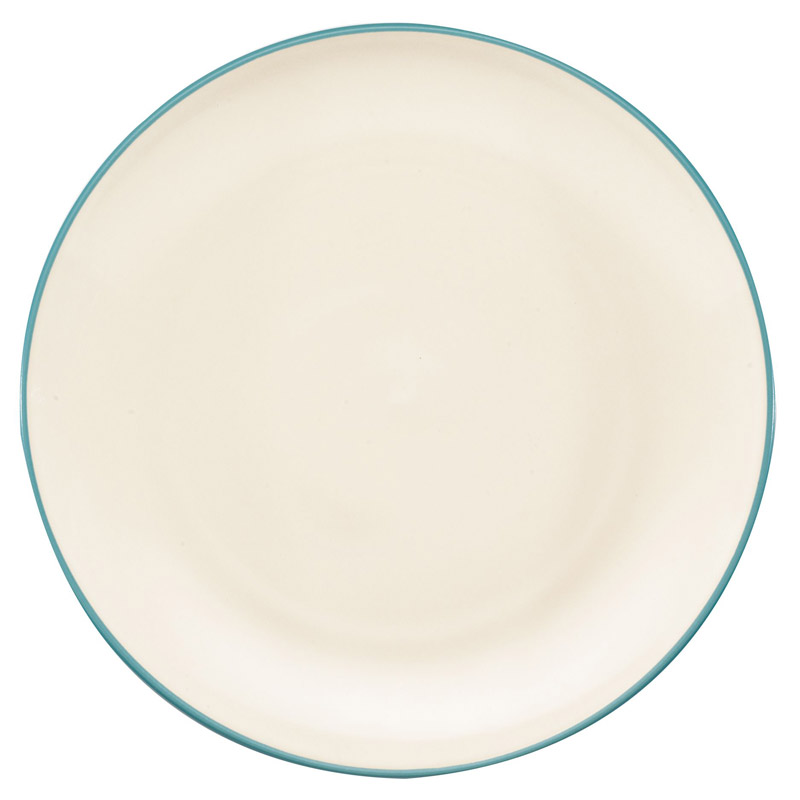 Colorwave Turquoise Dinner Plate, Coupe, 10.5in.