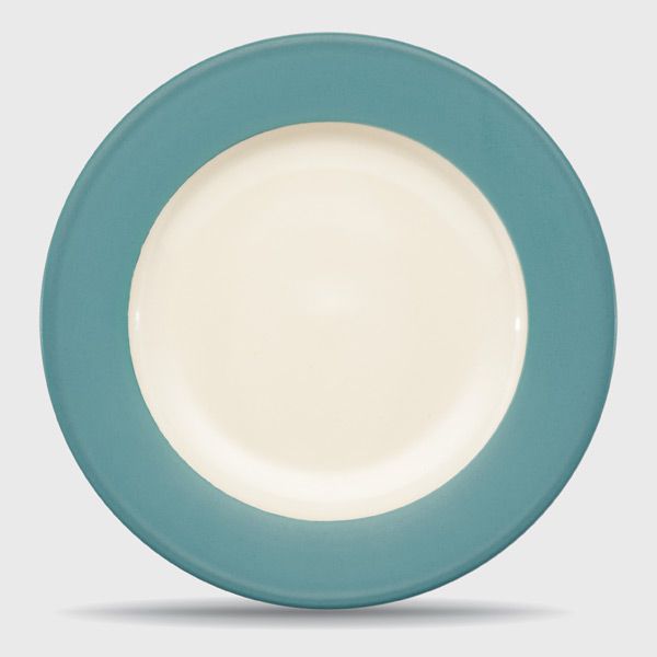 Colorwave Turquoise Salad Plate, Rim, 8.25in.