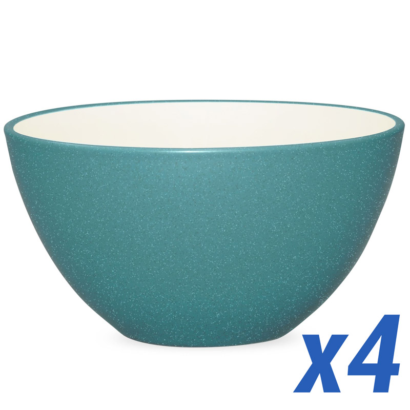 Colorwave Turquoise Side/Prep Bowl, 5 inch., Set of 4