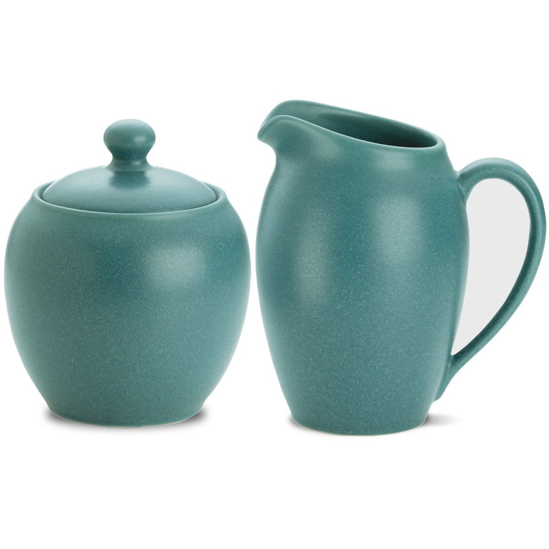 Colorwave Turquoise Sugar and Creamer Set