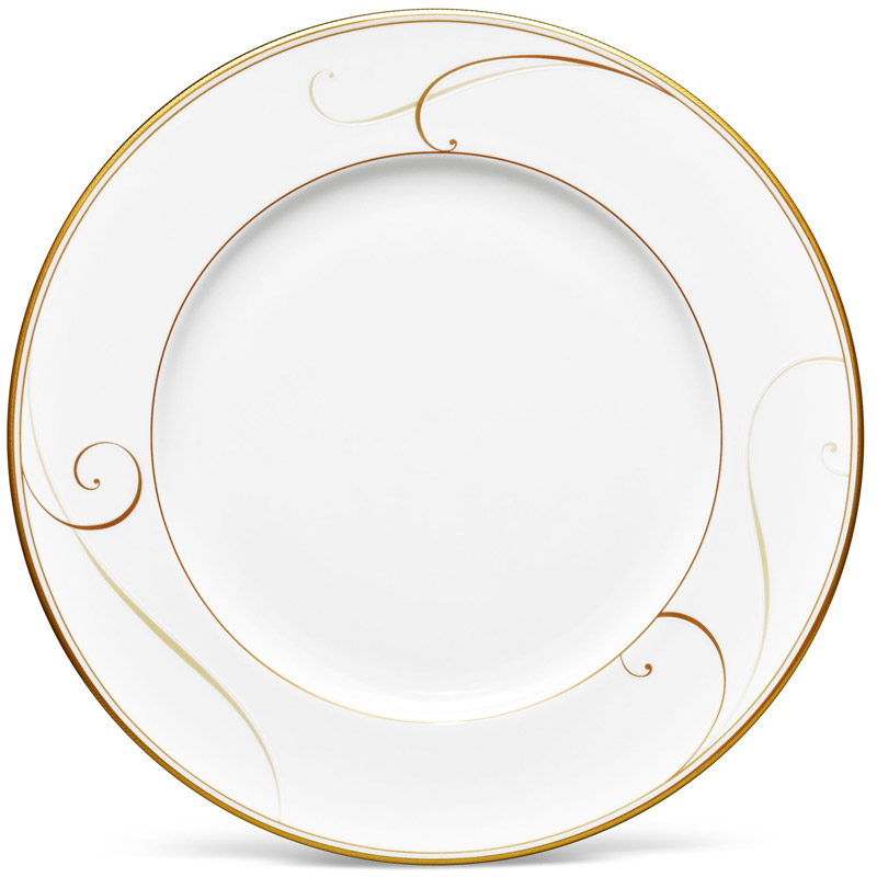 Golden Wave Dinner Plate