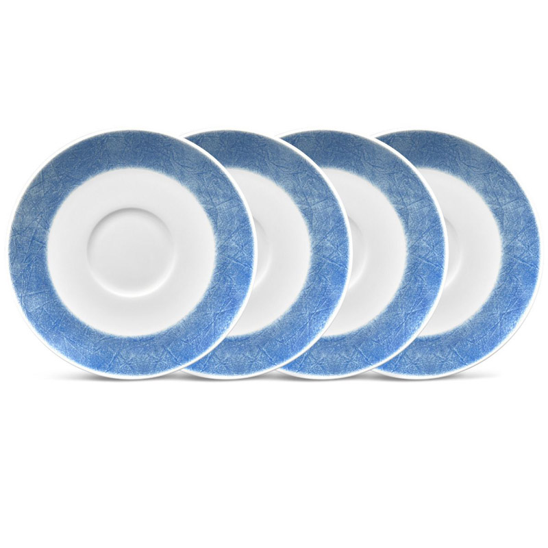 Blue Hammock Saucer Set of 4