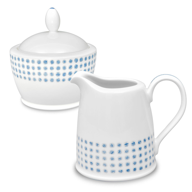 Blue Hammock Sugar and Creamer Set