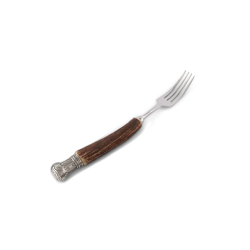 Faux Antler King Crown Dinner Fork