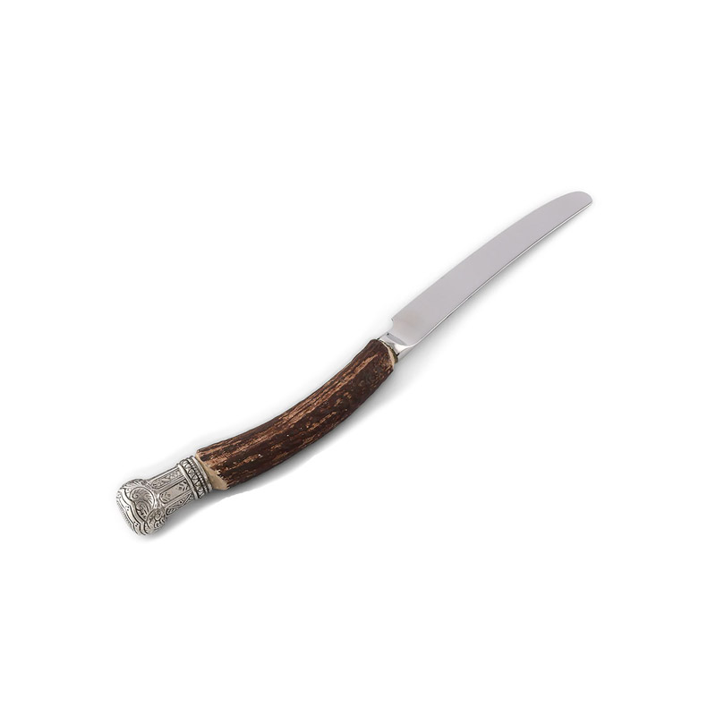 Faux Antler King Crown Dinner Knife