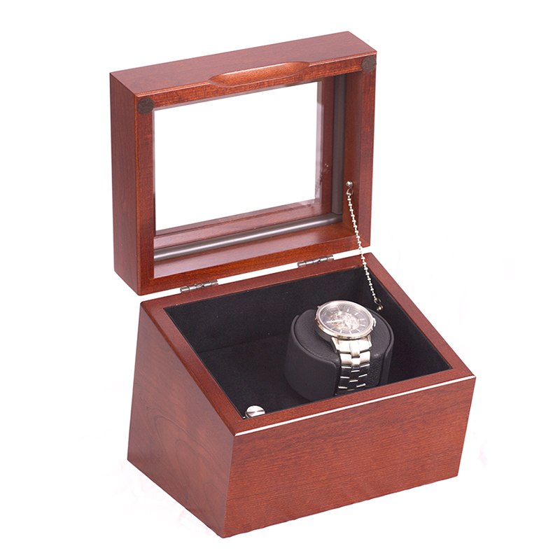 Brigadire Single Watch Winder Chest, Cherry