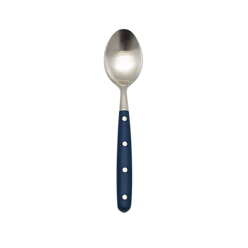 Jones Navy Oval Soup Spoon