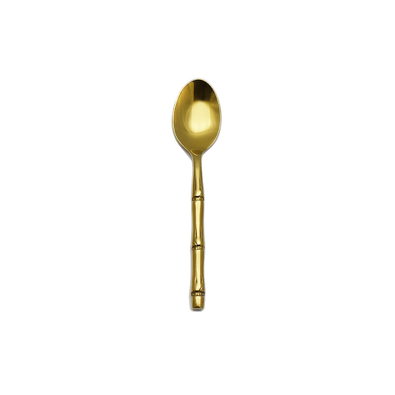 Liliana Polished Gold Teaspoon