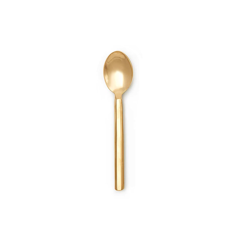 Roland Polished Gold Teaspoon