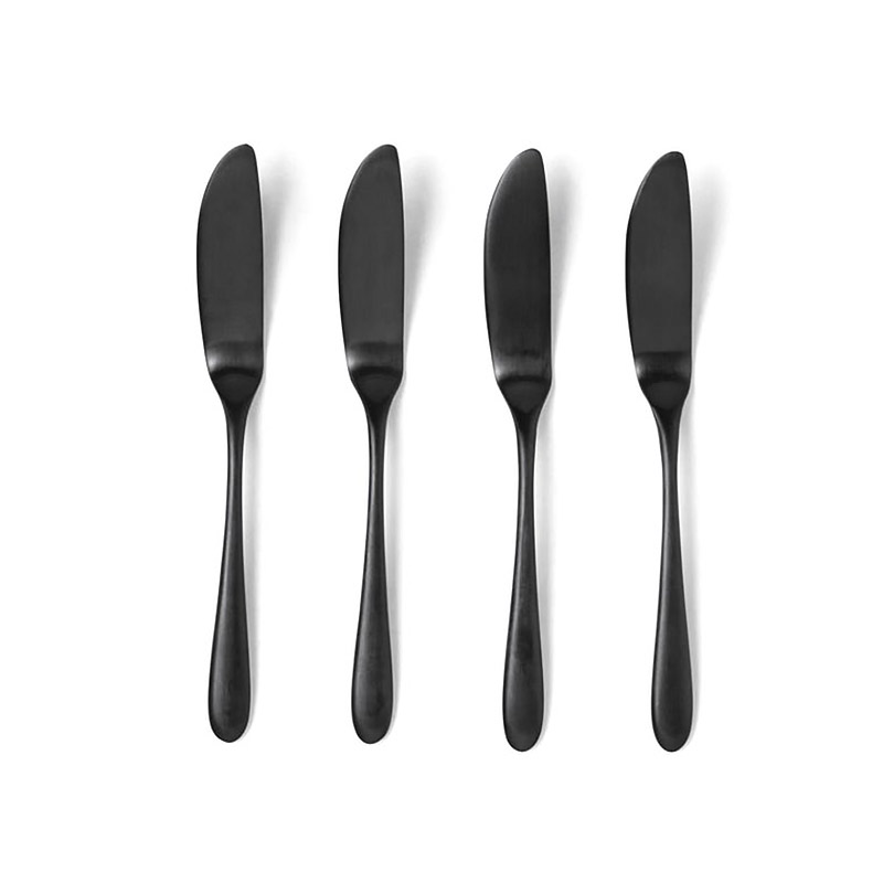 Alba Black Spreader Set of Four