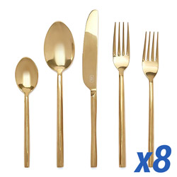 A photo of Gwen Gold 40 Piece Service for 8