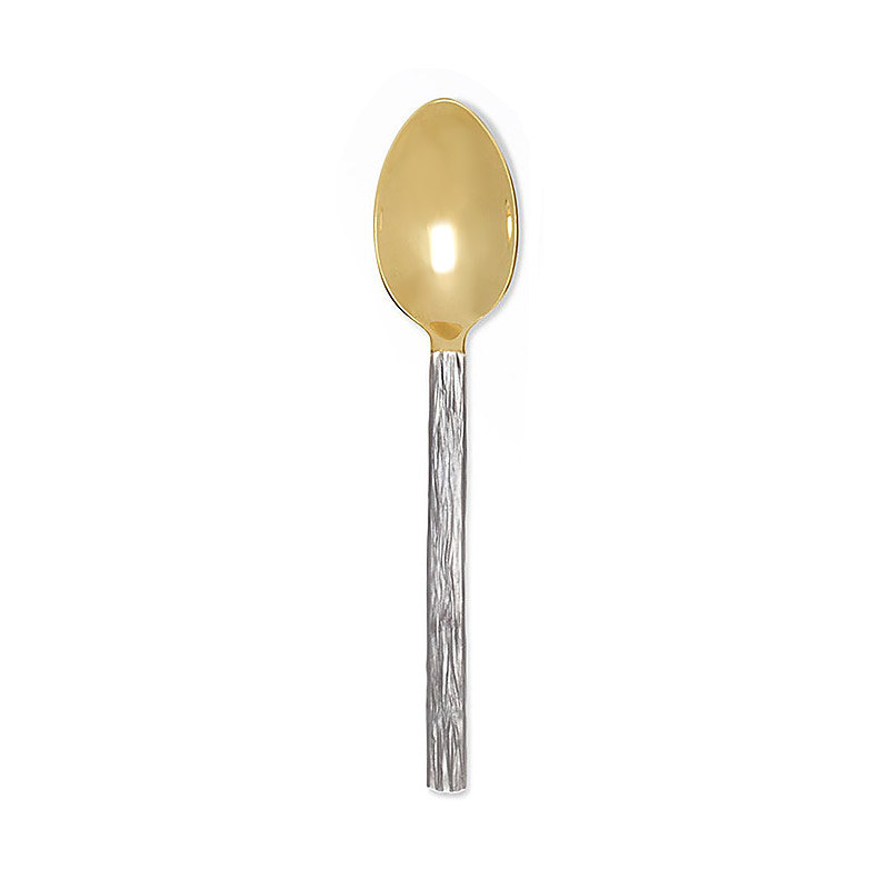 Harrison Silver-Gold Oval Soup Spoon