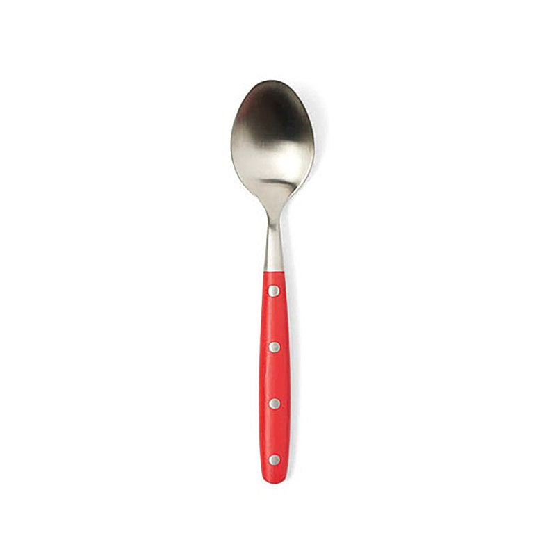 Jones Red Oval Soup Spoon