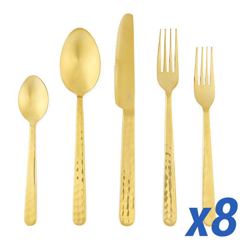 Zora Gold 40 Piece Service for 8