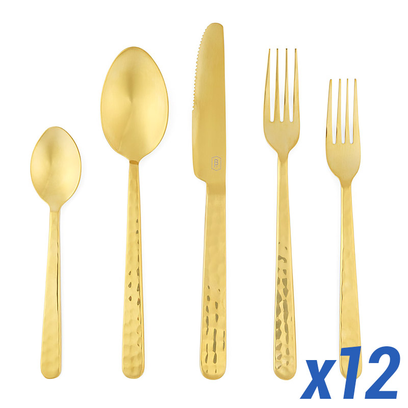 Zora Gold 60 Piece Service for 12