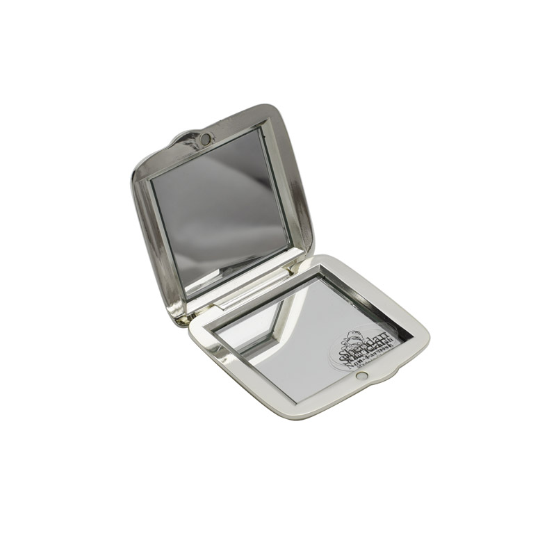 Cameo Square Silverplate Compact