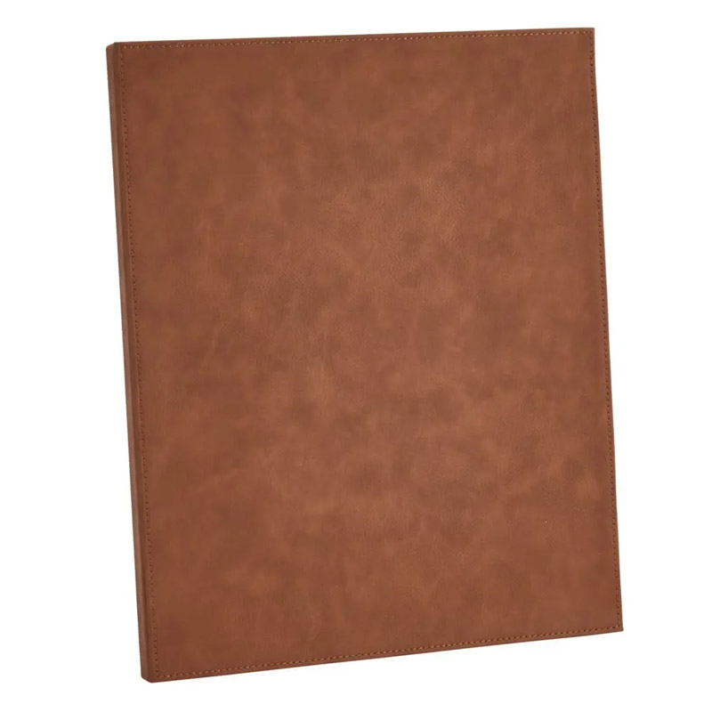 Leatherette Plaque, 8x10, Caramel