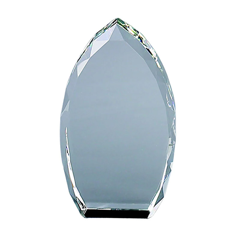 Large Optic Crystal Point Trophy