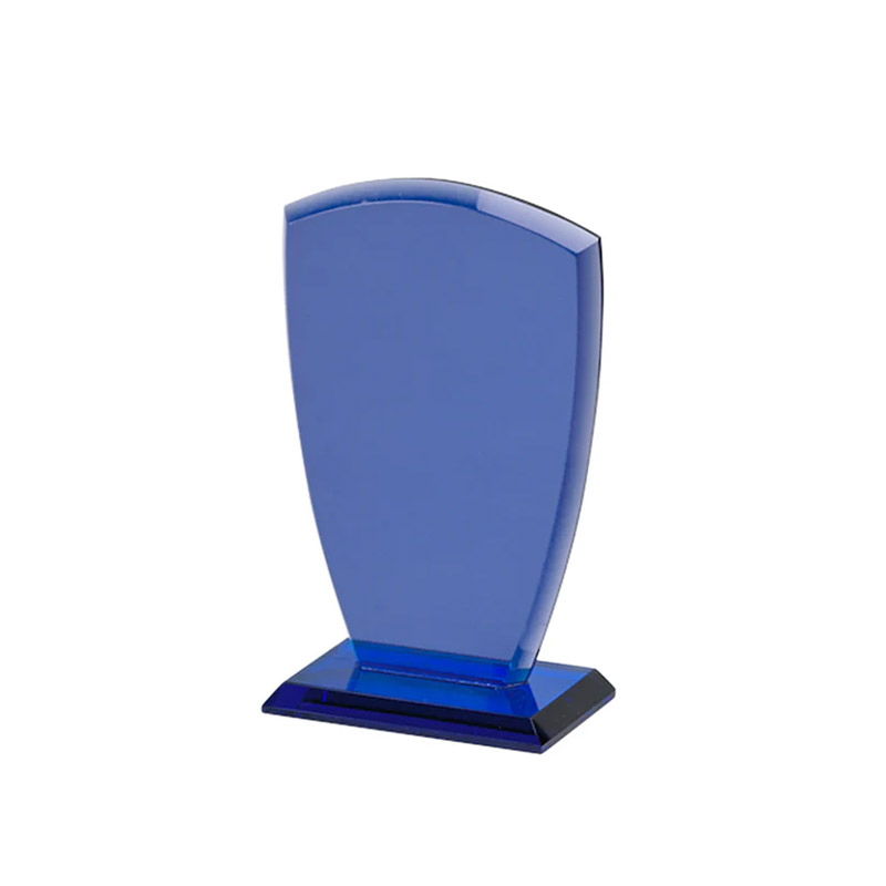 Small Cobalt Shield Trophy