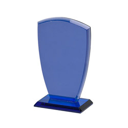 A photo of Large Cobalt Shield Trophy