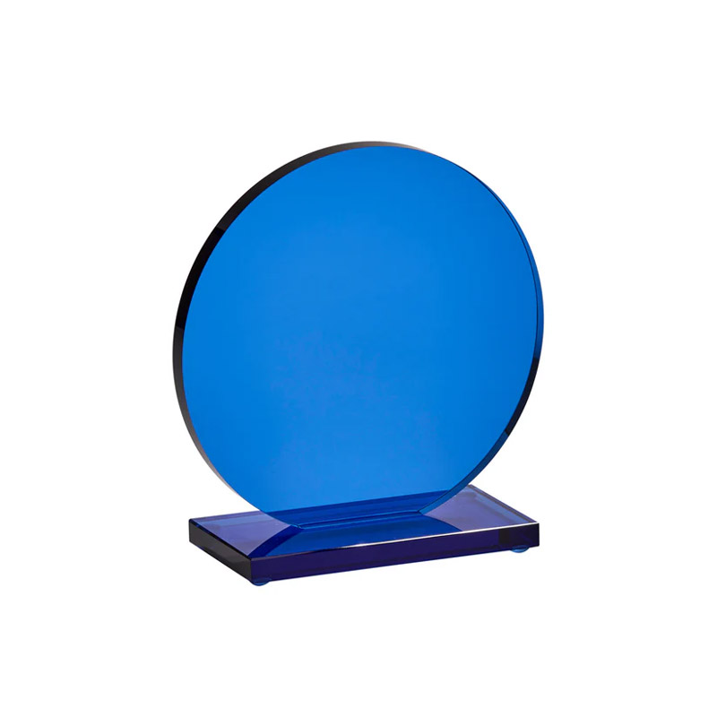 Small Cobalt Orb Trophy