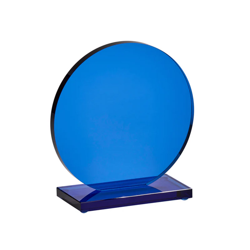 Medium Cobalt Orb Trophy