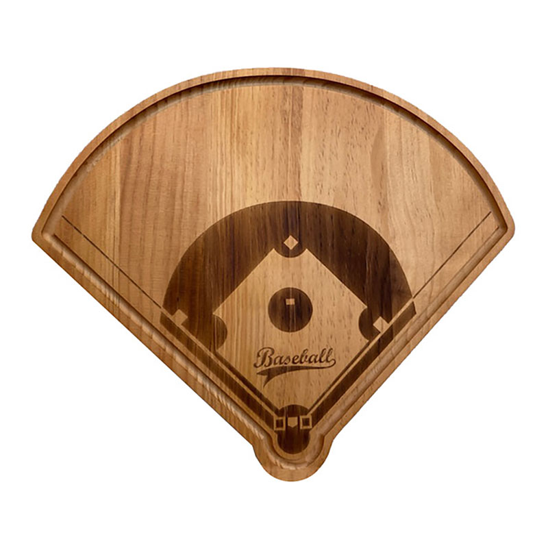 Baseball Diamond Wood Board