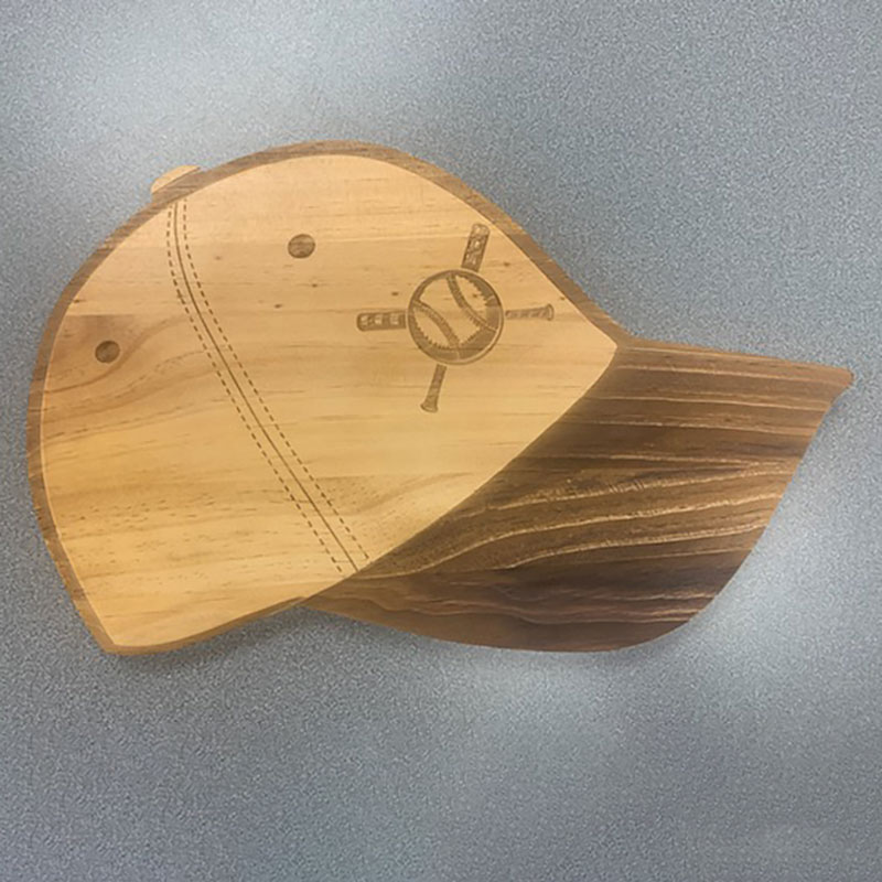 Baseball Cap Wood Board