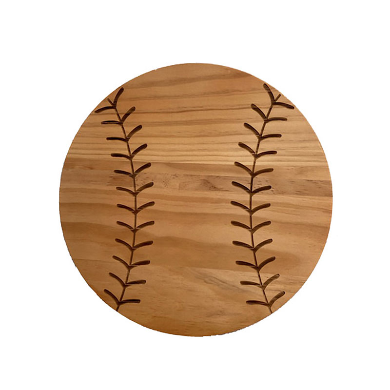 Baseball Wooden Serving Board