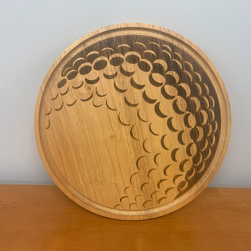 Golf Ball Wood Board