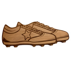 A photo of Golf Shoes Wood Board