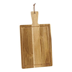 A photo of Acacia Wood Handled Cutting Board