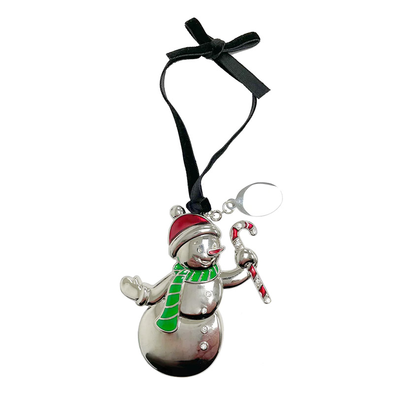 Snowman with Engravable Tag