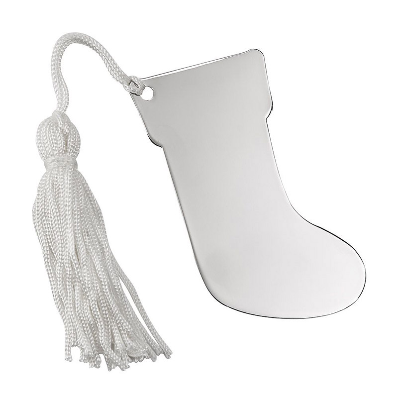 Stocking with White Tassel