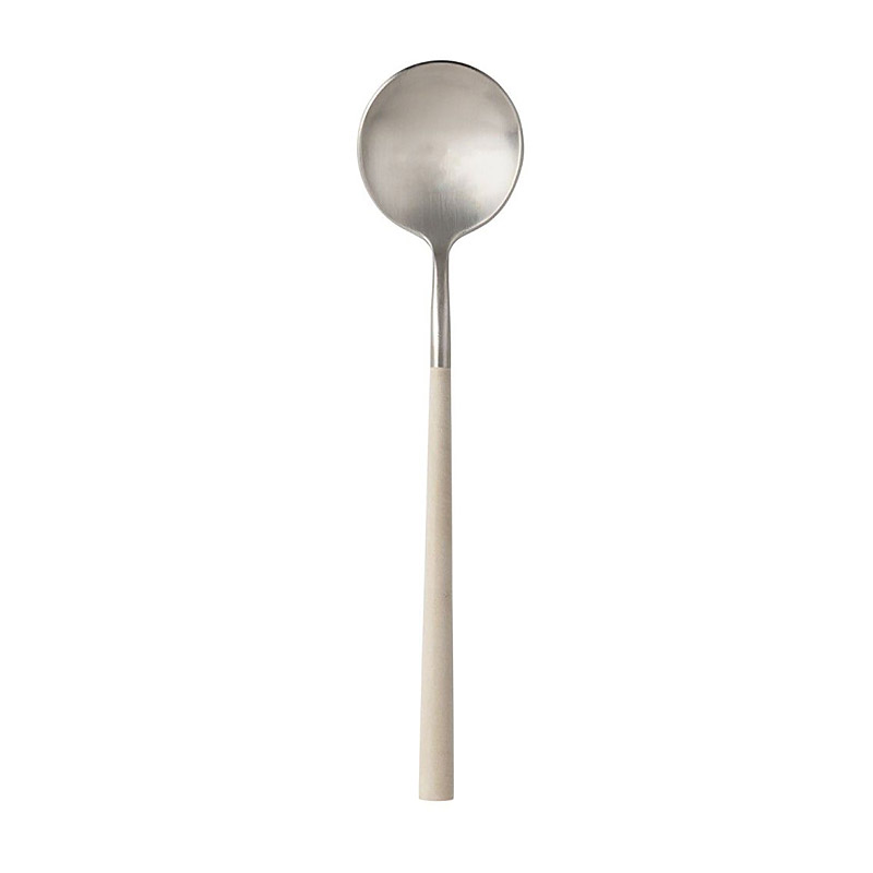 Mito Cru Oval Soup Spoon