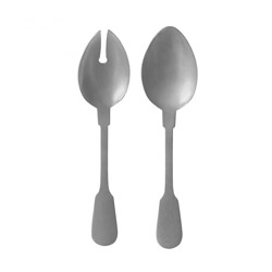 A photo of Saga Matte 2 Piece Salad Serving Set