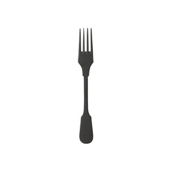 A photo of Saga Black Salad Fork