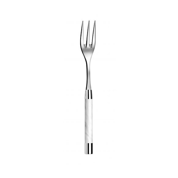 Conty White Serving Fork