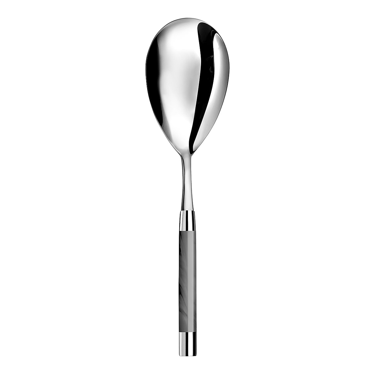 Conty Grey Serving Spoon, Large